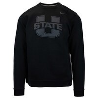 Men's Nike U-State Tonal Crew Sweatshirt black